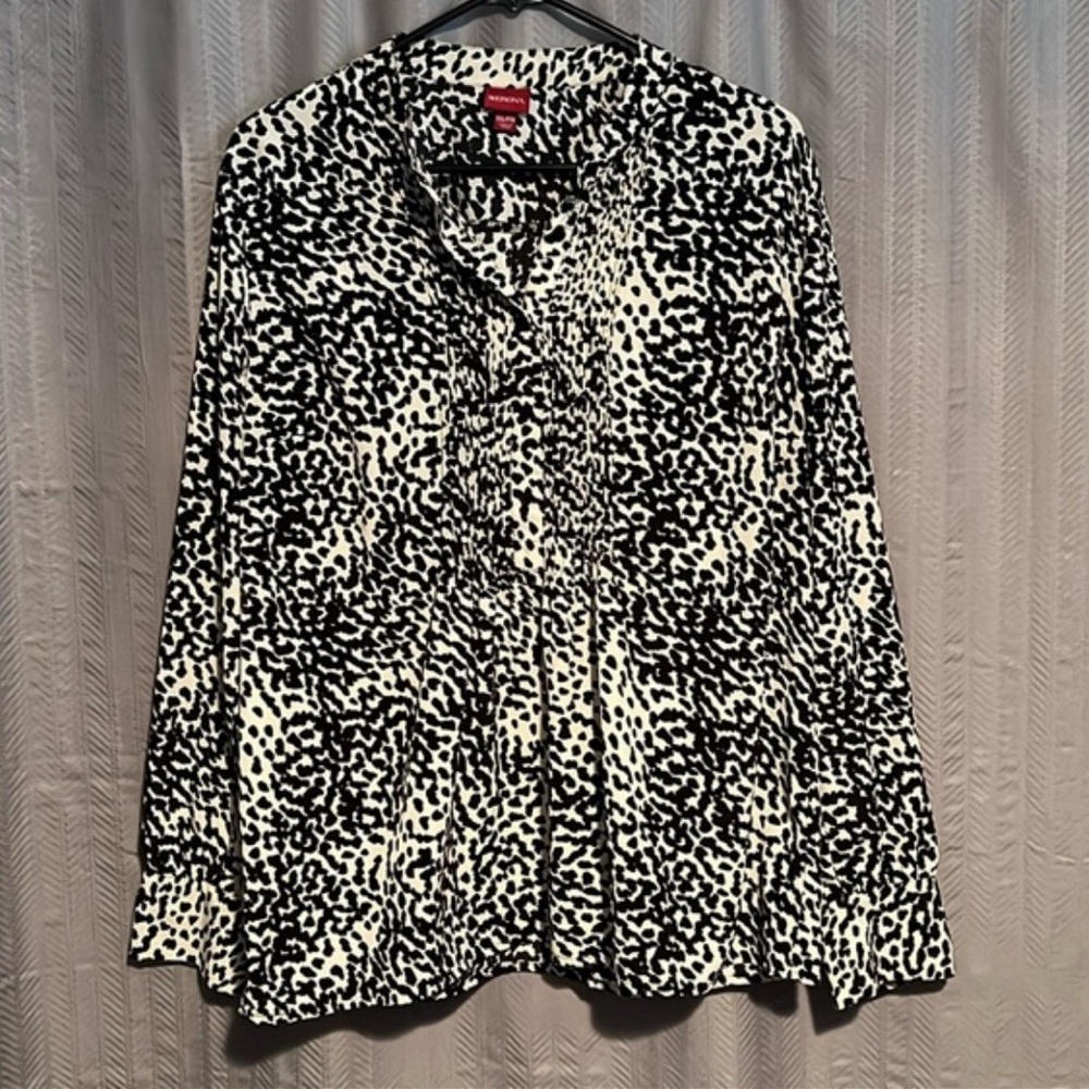 Merona Speckled Button Up Blouse